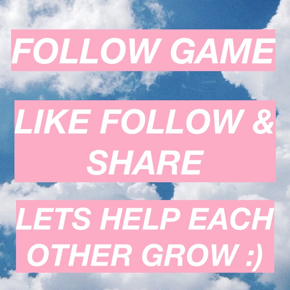 My first follow game!